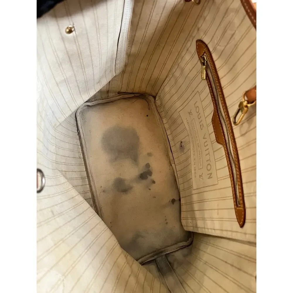 Louis Vuitton Neverfull MM Damier Azur tote bag